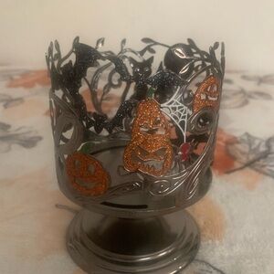 Bath and Body works Halloween three wick candle holder